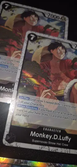 One Piece PRB02 Lot Of 8 Monkey D Luffy (Pirate Foil) - Image 5