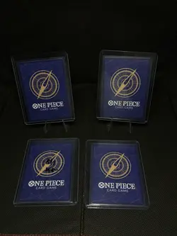 4x Nico Robin OP12-087 SR - One Piece TCG English Legacy of the Master Foil NM - Image 4