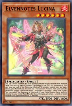 Yugioh Elfnote Lucina BPRO-EN010 1st Edition Secret Rare NM Presale - Image 1