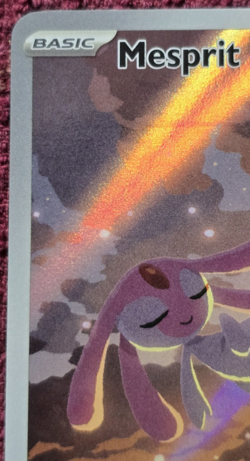 Mesprit 204/191 Surging Sparks Holo Pokemon TCG Illustration Rare Full Art MINT - Image 2