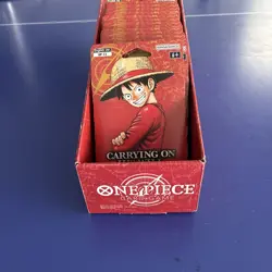 LOT OF 30 One Piece OP-13 Carrying on His Will Sleeved Blister Booster Packs - Image 3