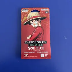LOT OF 30 One Piece OP-13 Carrying on His Will Sleeved Blister Booster Packs - Image 5
