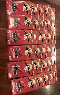 LOT OF 30 One Piece OP-13 Carrying on His Will Sleeved Blister Booster Packs - Image 1