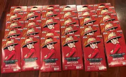 LOT OF 30 One Piece OP-13 Carrying on His Will Sleeved Blister Booster Packs - Image 4