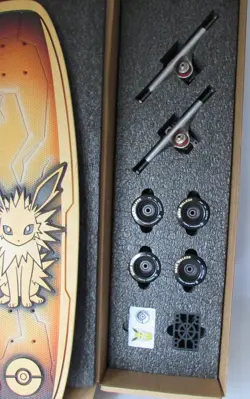 Pokemon Center x Bear Walker Jolteon Skateboard Skate Deck Limited Edition New - Image 4
