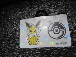 Pokemon Center x Bear Walker Jolteon Skateboard Skate Deck Limited Edition New - Image 5