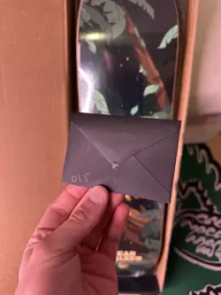 Leafeon Pokemon Center X Bear Walker 2025 Skateboard Deck Limited/720 UNOPENED - Image 5