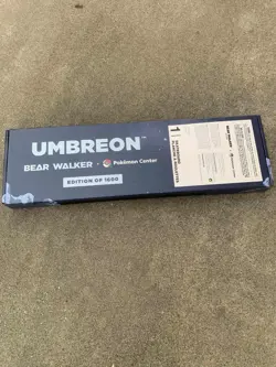 Umbreon Pokemon Center x Bear Walker Skateboard Deck 2025 Limited /1600 Card 🔥 - Image 2