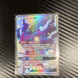 Pokemon Darkrai GX Full Art Ultra Rare Holo Card SM-Burning Shadows 88/147 - Image 1