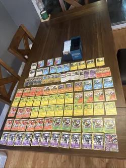 Massive Pokemon Tcg Card Lot Mid Era Holo Reverse Foil GAS Pikachu Rayquaza Rare - Image 1