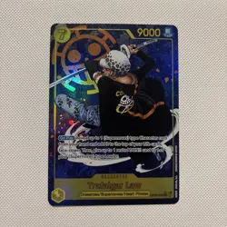 Trafalgar Law OP10-119 Alt SEC Parallel Royal Blood One Piece Card English NM - Image 1