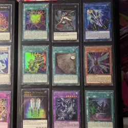 Yugioh Yu-Gi-Oh Binder Collection Card Lot- Blue Eyes SDK-001 +200 Cards - Image 4