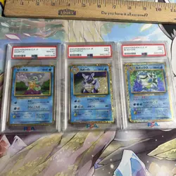PSA 9 & 10 Blastoise Squirtle Wartortle Set 003/032 CLK Pokemon Card Classic JP - Image 1