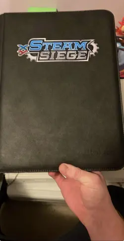 Custom Ultra Pro 9 Pocket Steam Siege Binder 360 Cards - Image 1