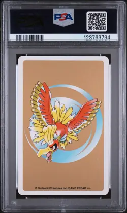 2000 POKEMON GOLD VERSION PLAYING CARDS ACE OF DIAMONDS #158 TOTODILE PSA 10 - Image 2