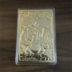Pokemon Charizard 23 Karat Gold-Plated Special Edition Limited Trading Card - Image 1