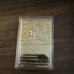 Pokemon Charizard 23 Karat Gold-Plated Special Edition Limited Trading Card - Image 4