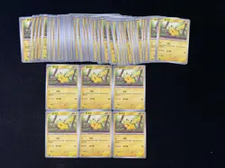2025 Pokemon TCG S.Chinese Trading Cards 151C 025/151 C Pikachu Lot*81 PC46 - Image 1