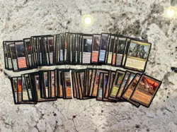 Mtg Non Basic Land Lot x100 - Magic The Gathering Special And Multi Land Lot - Image 1