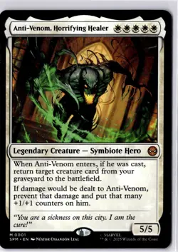 Anti-Venom, Horrifying Healer Marvel's Spider-Man Regular NM M 0001 - Image 1