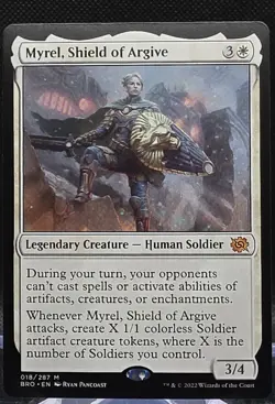 Myrel, Shield of Argive #18 The Brothers' War Regular Mythic - Image 1