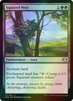 MTG Squirrel Nest Foil ** Dominaria Remastered ** English - Image 1