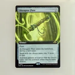 Magic the Gathering: Disruptor Flute (Extended Art) Modern Horizons 3 Regular NM - Image 1