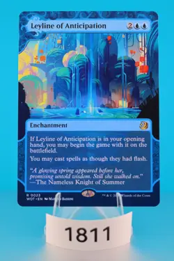 MTG Leyline of Anticipation Wilds of Eldraine: Enchanting Tales Regular #23 - Image 1