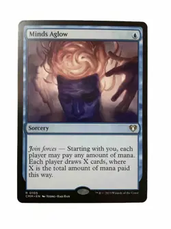 MTG CMM: Minds Aglow (Sorcery) 0105 Regular Rare - Image 1