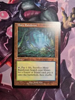 Misty Rainforest - MTG - Modern Horizons 2 - Rare (Retro Frame) - LP - Image 1
