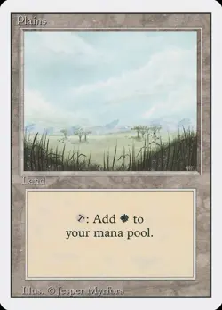MTG Plains (293) ** Revised Edition ** English (NM) - Image 1