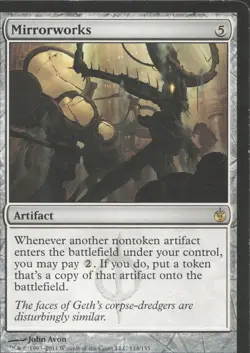 Mirrodin Besieged #114 Mirrorworks - Image 1