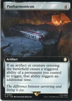 MTG: Fallout: Extended Art Panharmonicon: Lightly Played Condition - Image 1