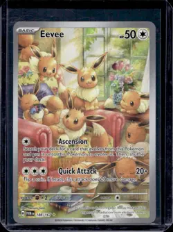 2024 Pokemon Twilight Masquerade Eevee #188/167 - Image 1