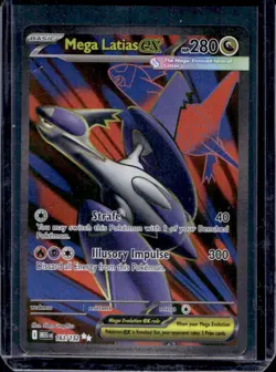 2025 Pokemon Mega Evolution Latias ex Ultra Rare #163/132 - Image 1