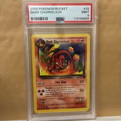 Pokemon Dark Chameleon 32/82 1st Edition Team Rocket Uncommon Regular Vintage - Image 1