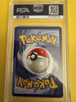 Pokemon Dark Alakazam Team Rocket 1st Edition Rare PSA 7 18/82 2000 - Image 2