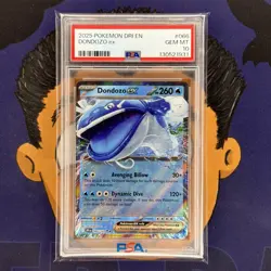 💎PSA 10 GEM MINT 2025 Pokemon Destined Rivals DONDOZO EX #066 - Image 2