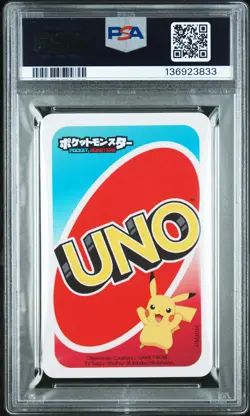 2020 UNO POKEMON JPN BACK-YELLOW-#4 CHARIZARD PSA 10 - Image 2