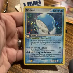Pokemon TCG Wailord Legend Maker 14/92 Reverse Holo LP. - Image 4
