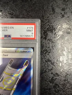 2025 POKEMON MEG EN NIGHT STRETCHER ULTRA RARE #173 💎 PSA 9 - Image 2