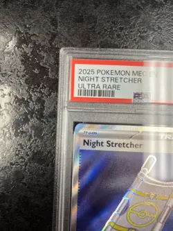 2025 POKEMON MEG EN NIGHT STRETCHER ULTRA RARE #173 💎 PSA 9 - Image 3