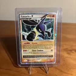 Pokemon TCG Lucario XY140 Holo Rare Black Star Promo DP12 - Image 1