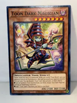 Toon Dark Magician - LDS1-EN067 - Common - 1st Ed NM Yugioh TCG - Image 1