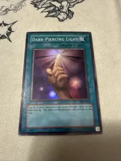 Dark-Piercing Light | MP1-015 McDonald's Promo | Limited Ed Yugioh Super Rare LP - Image 1