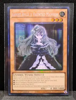 Yu-Gi-Oh Ghost Belle Haunted Mansion RA01-EN011 Prismatic Collectors Rare 1st Ed - Image 4