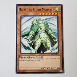 Raiza the Storm Monarch - SR01-EN009 - VLP - Common - Unlimited - Yugioh - Image 1