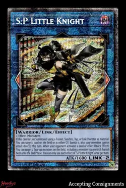 2025 Yu-Gi-Oh! TCG Mega Pack 1st Edition #MP25EN047 S:P Little Knight STAR - Image 1