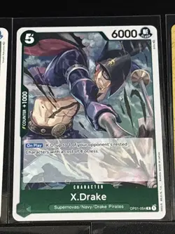 One Piece Romance Dawn Green Theme 19 Card Lot Bepo/Penguin/Shachi/Kouzuki Oden - Image 4