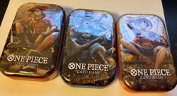 One Piece Tin Pack Set Vol 2 Set of 3 | TS-02 OP-13 | Factory Sealed | Bandai - Image 1